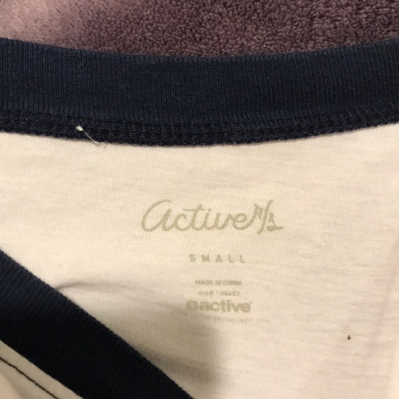 blue baseball tee - Picture 3 of 3